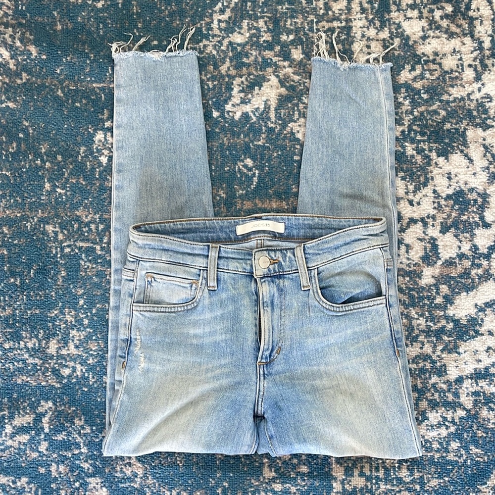 Joe's Jeans Flawless The Icon Mid Rise Skinny Ankle Jeans, Size 27
